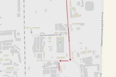 Карта проезда к промышленной базе Валви-Логистик